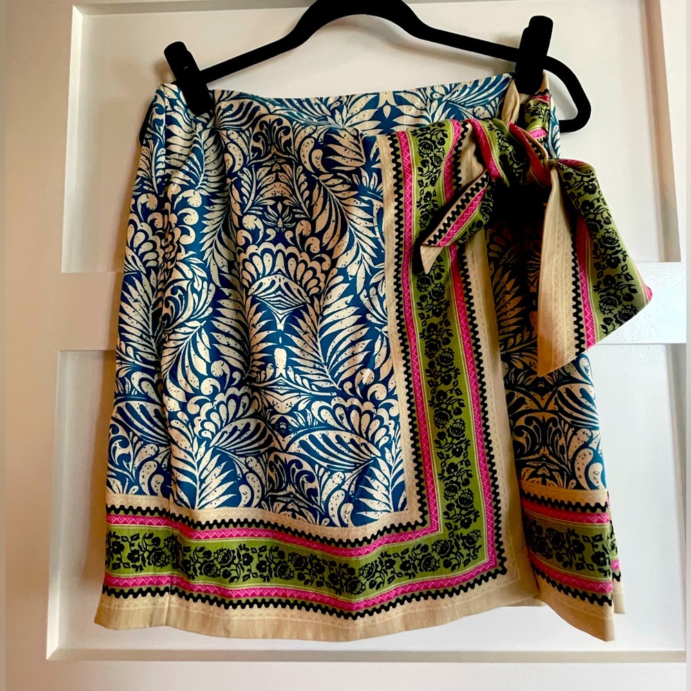 Loft Faux Wrap Skirt